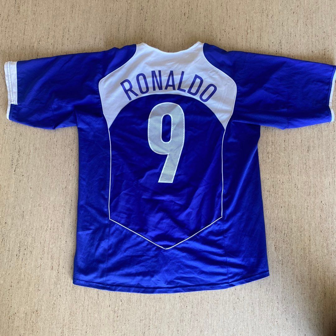 2004-06 Brazil Away Shirt Ronaldo #9