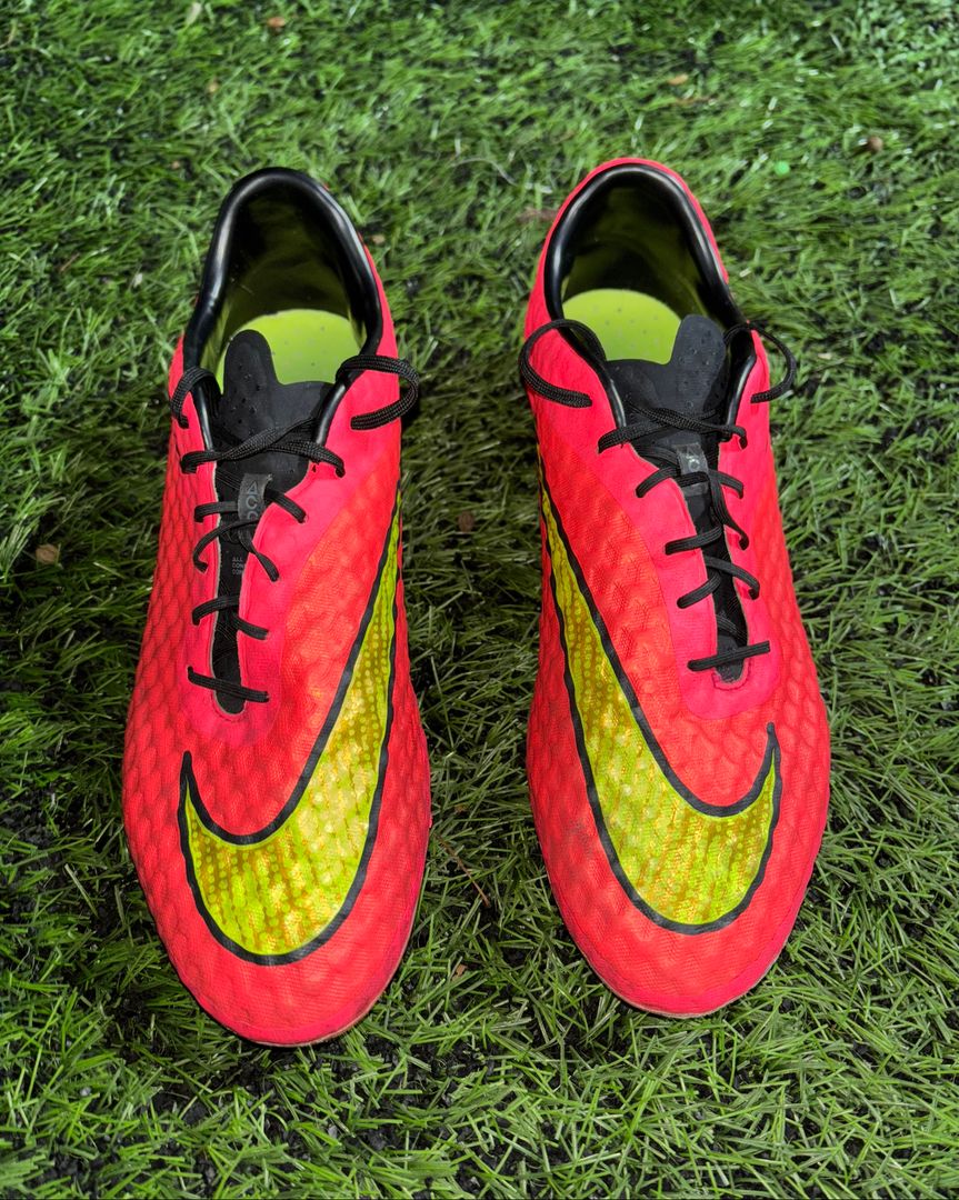 Nike Hypervenom Phantom FG - Red/Neon