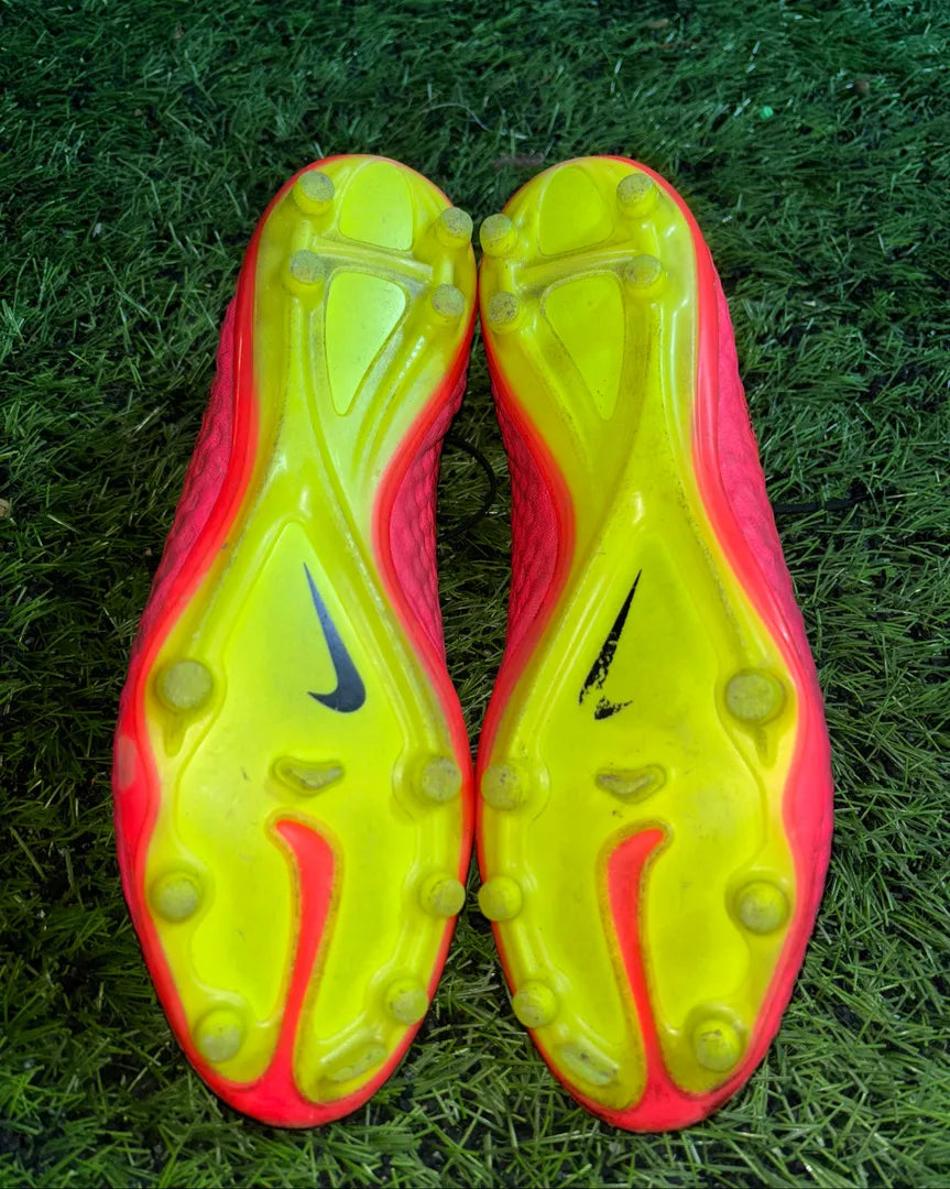 Nike Hypervenom Phantom FG - Red/Neon