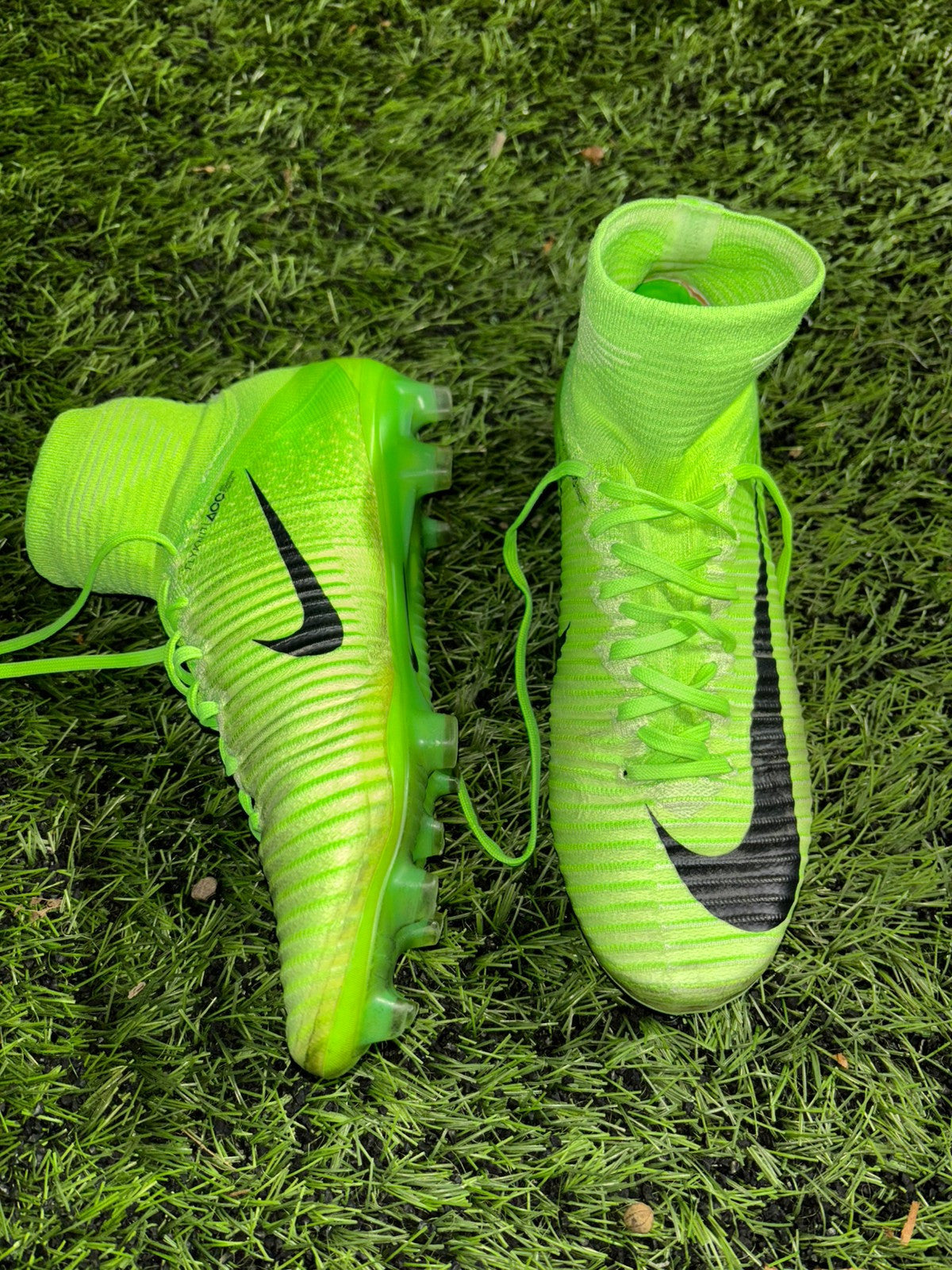 Nike Mercurial Superfly V FG Radiation Flare - Green/Black