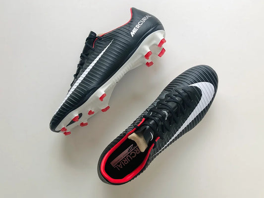 Nike Mercurial Vapor XI Black Pack Black / White / Dark Grey / University Red FG